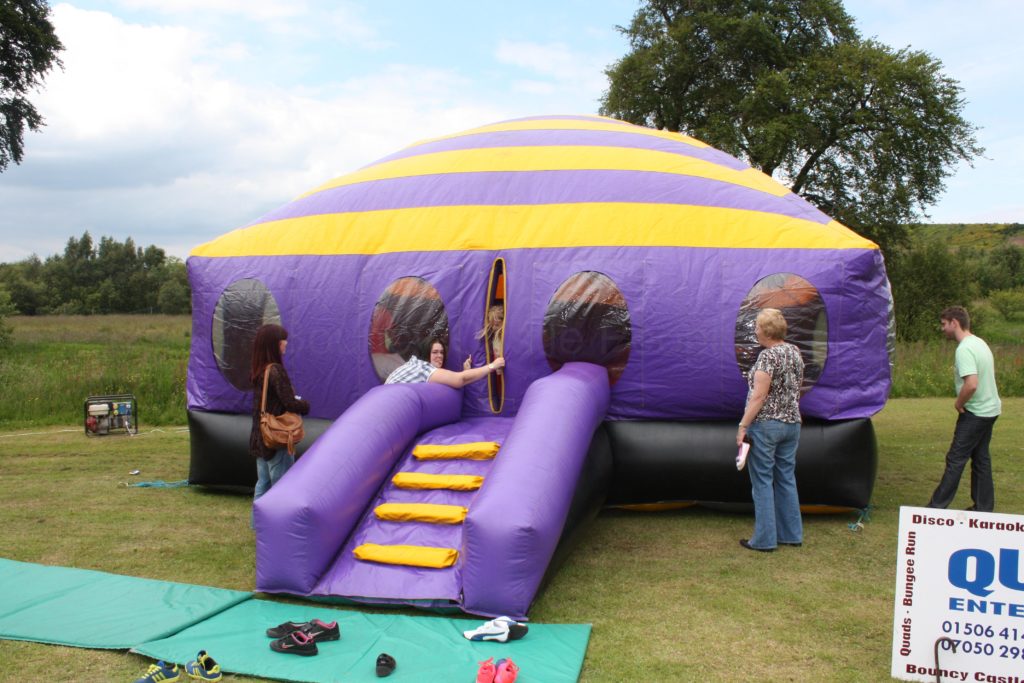 small disco dome bouncy castle